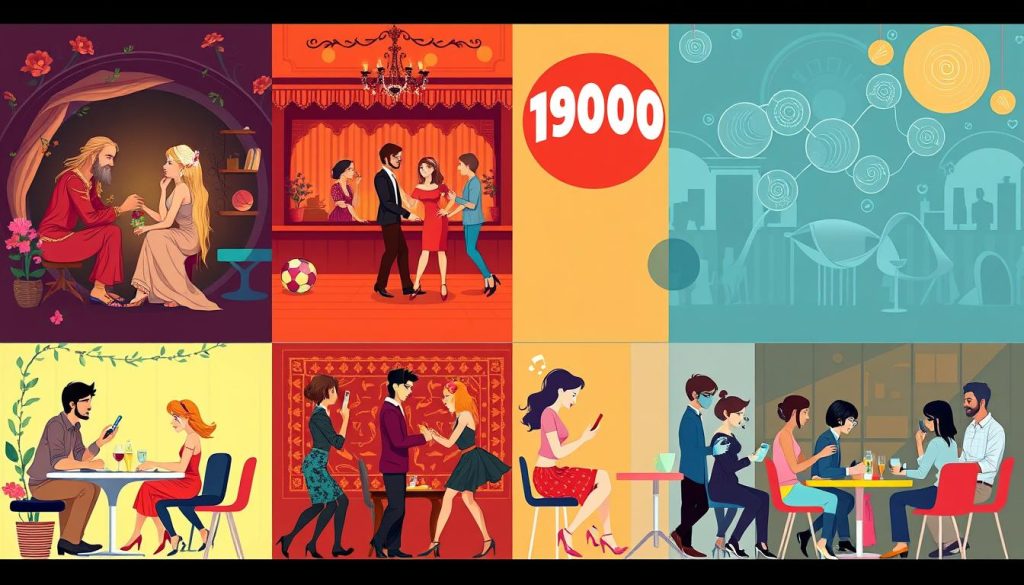 evolution of dating