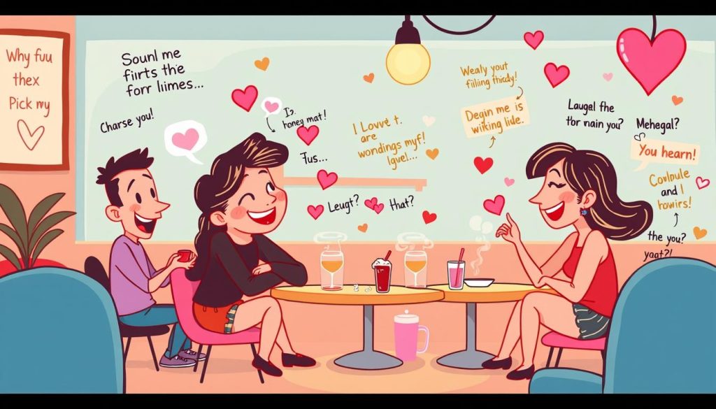 flirty humorous lines
