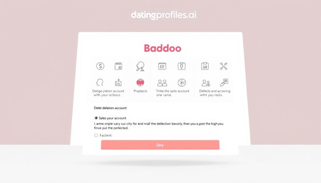Badoo account deletion process Badoo account deletion process