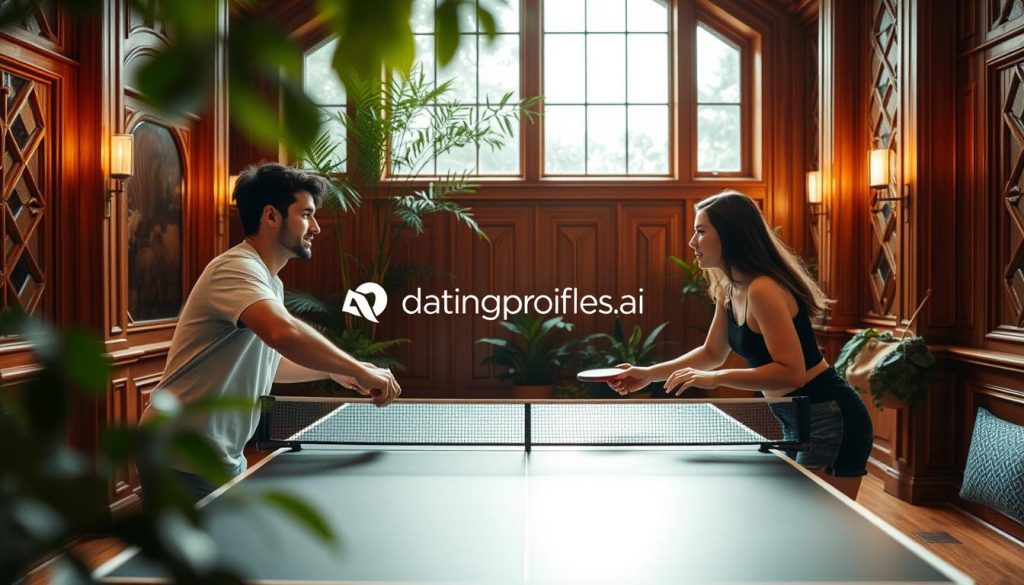 sports-themed flirting