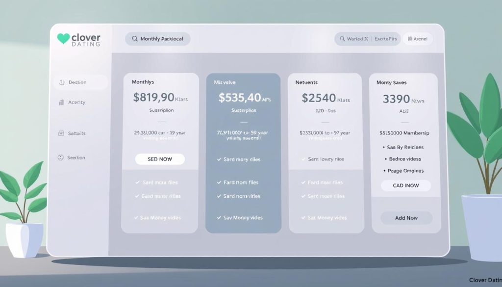 Clover Dating cost