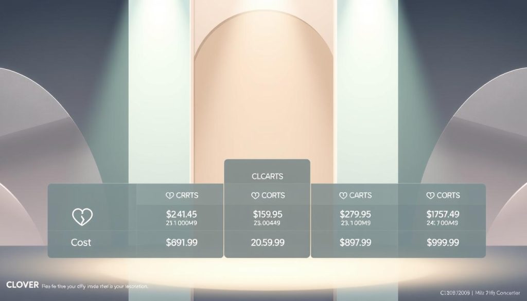 Clover Dating cost breakdown