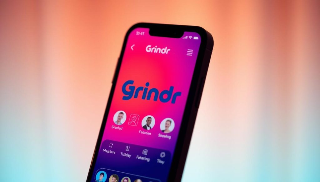Grindr interface Grindr interface