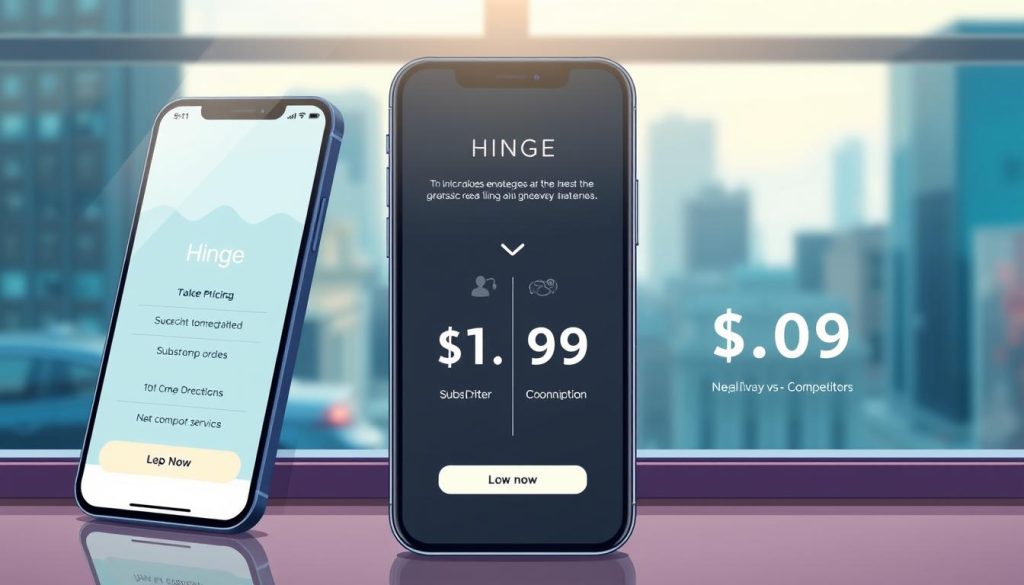 Hinge dating app pricing comparison