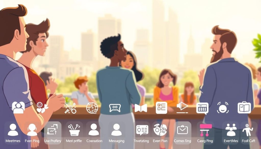MeetMe core features