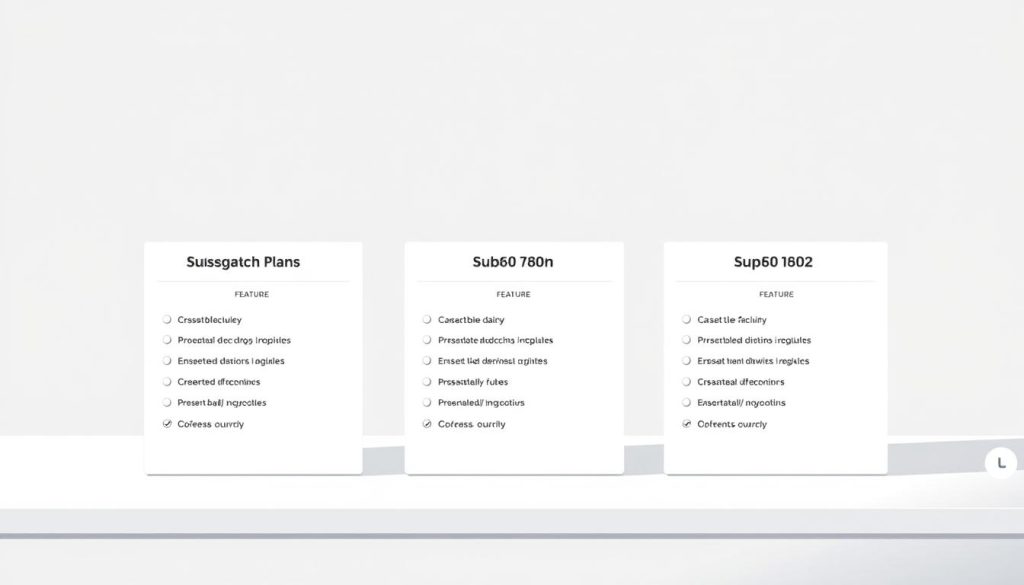 subscription plans comparison subscription plans comparison