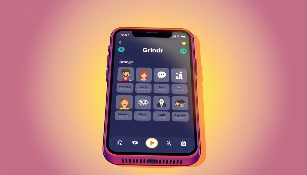 Grindr app features