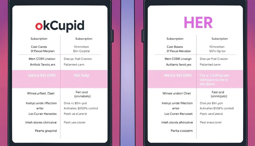 comparison of features