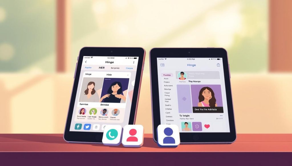 dating app features comparison