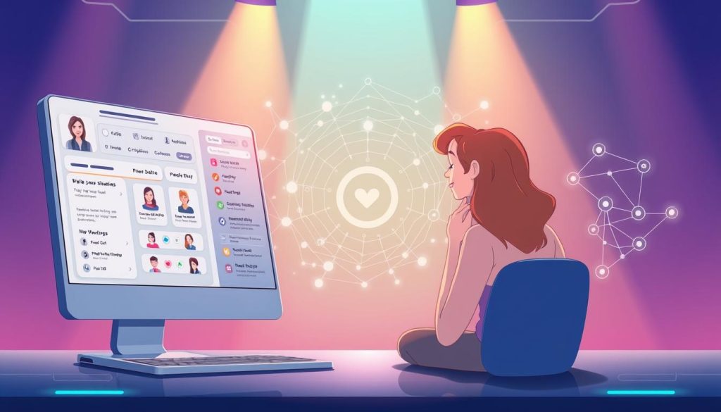 online dating features