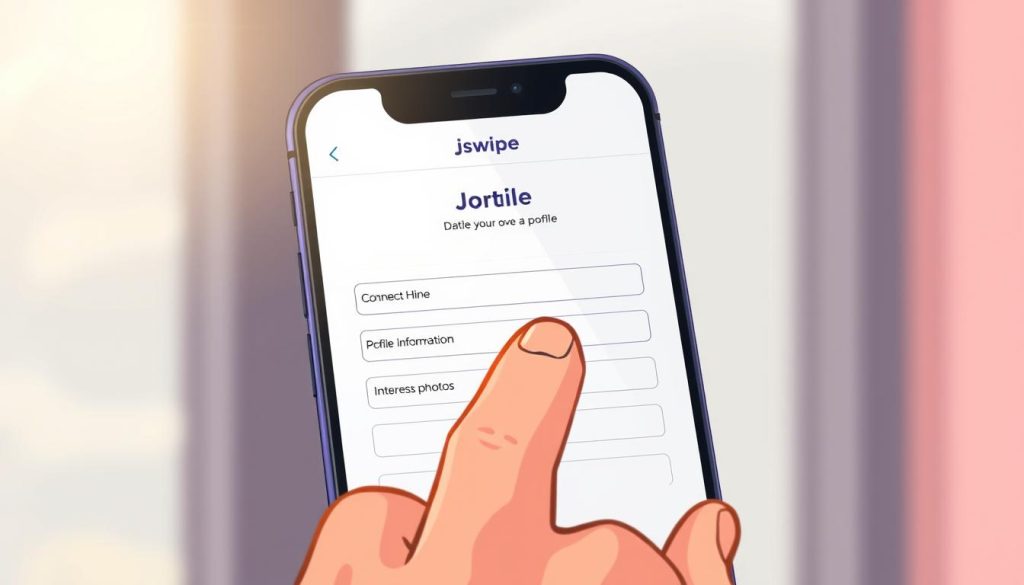 JSwipe profile creation JSwipe profile creation