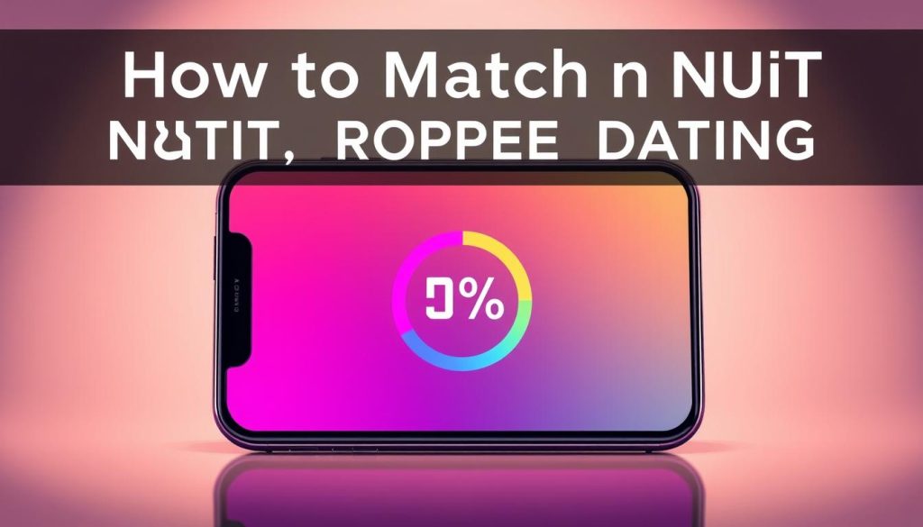 NUiT Dating compatibility percentage example