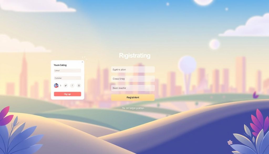 Pure Dating registration process