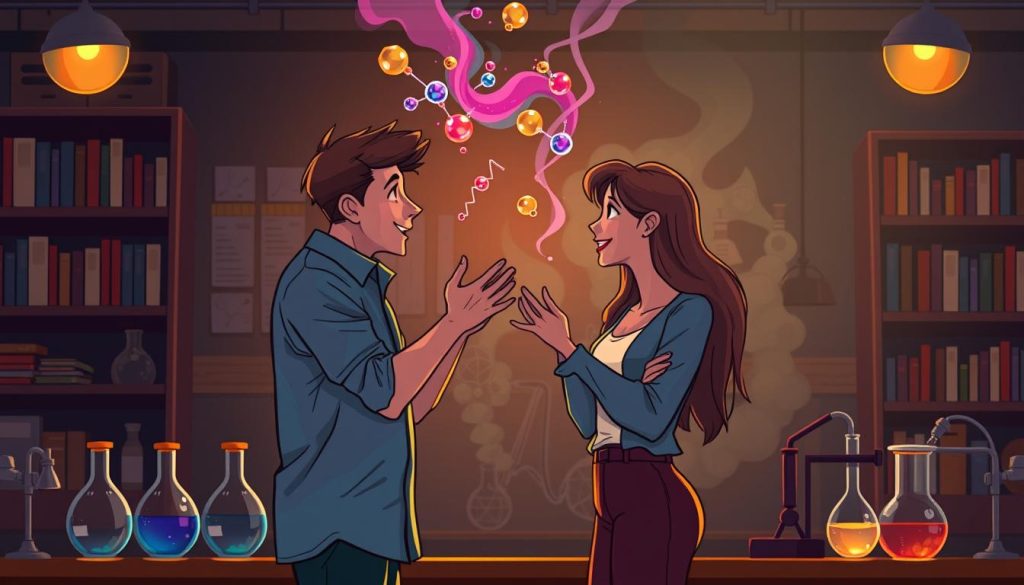 chemistry flirtation