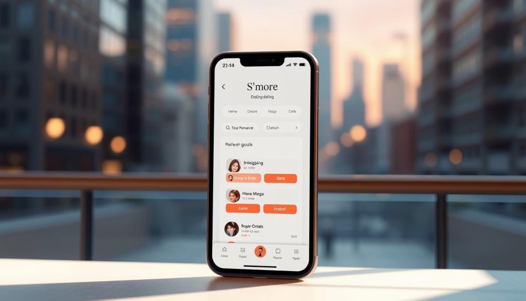 S'more Dating app design