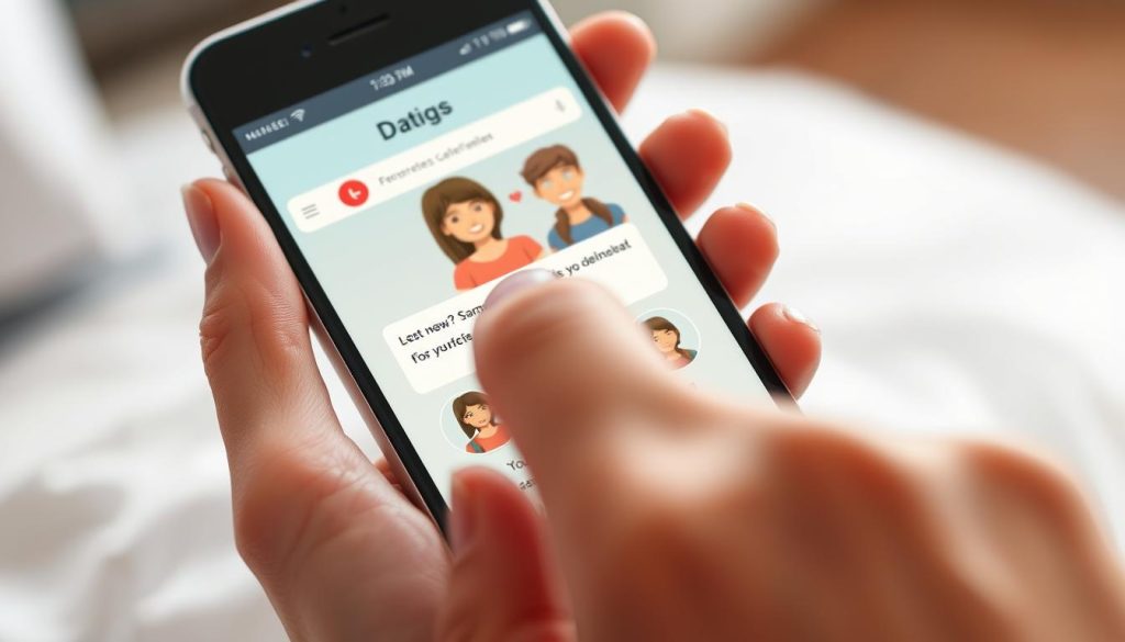 Upward Dating profile browsing