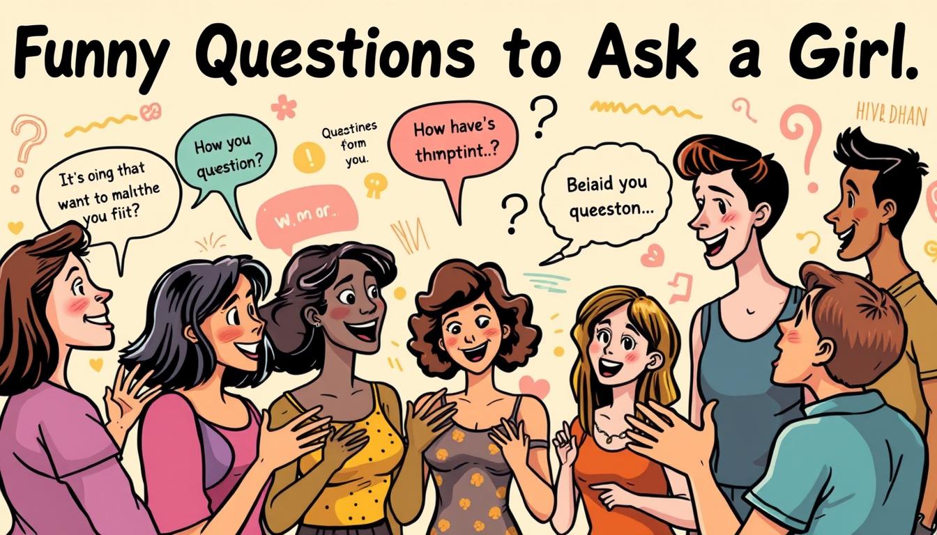 Funny Questions to Ask a Girl - Engaging Conversation Starters