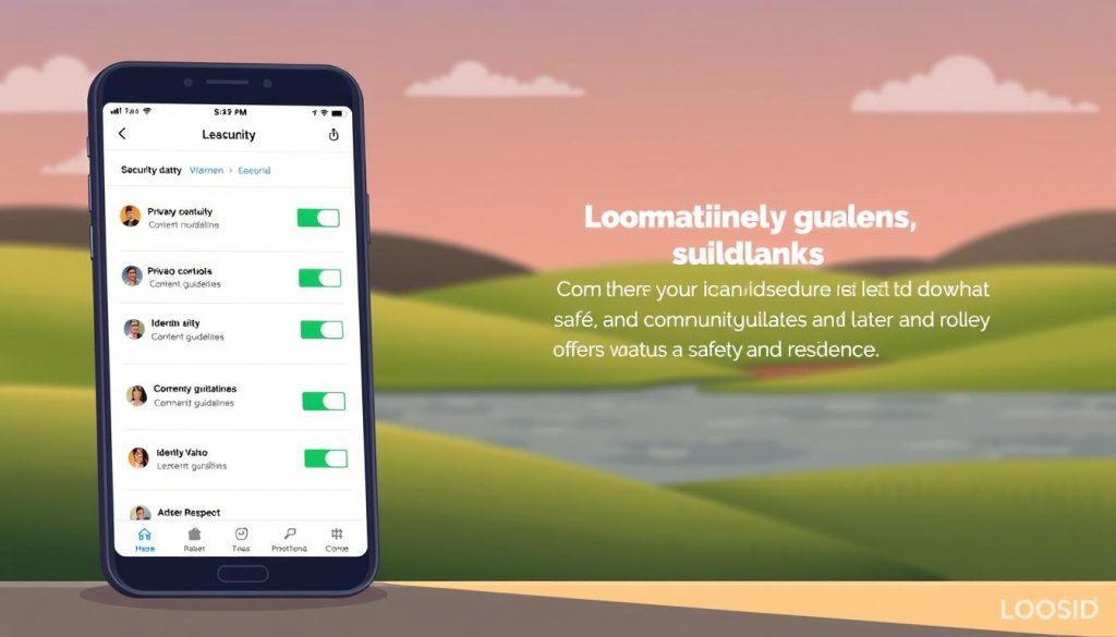 Loosid safety features