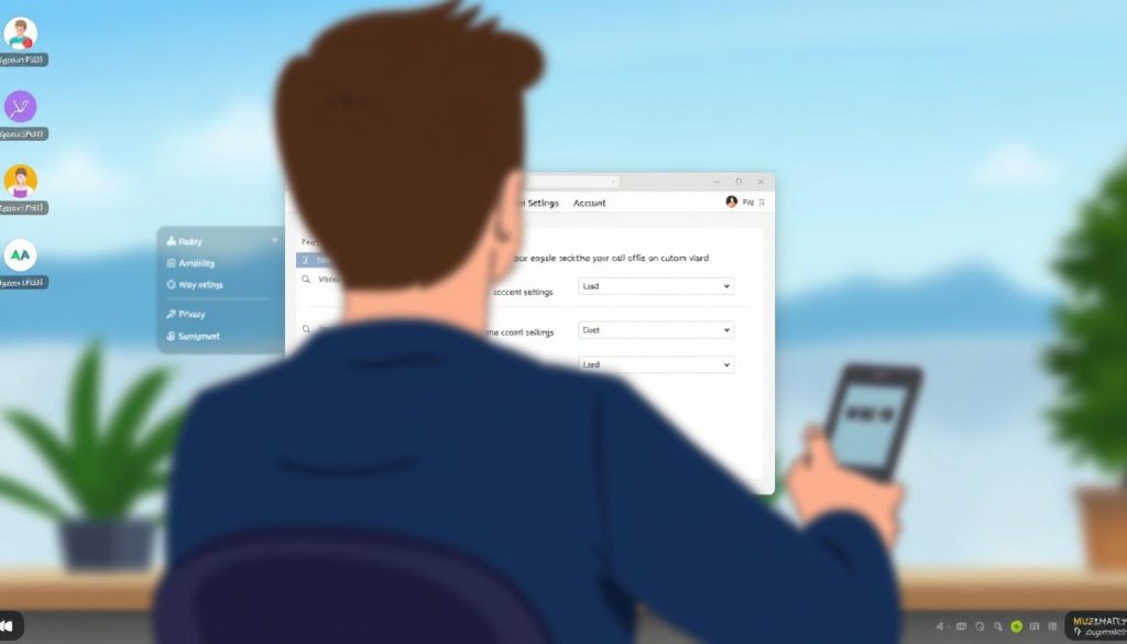 Muzmatch account settings on desktop Muzmatch account settings on desktop