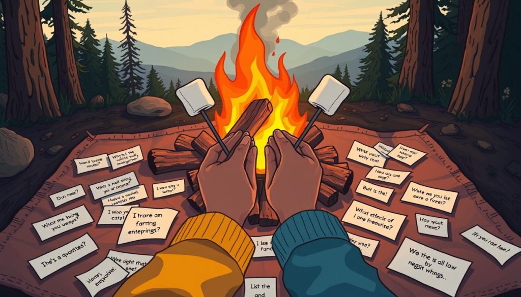 thoughtful questions on S'more Dating