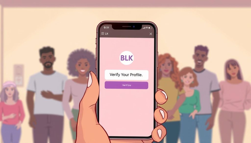 BLK profile verification process BLK profile verification process