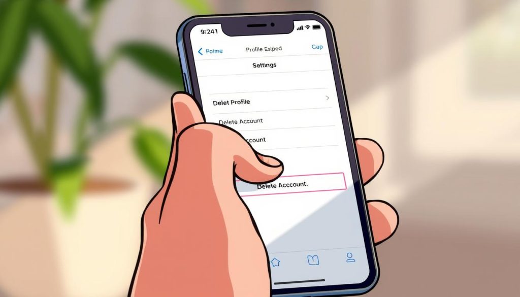 Deleting Chispa Dating account via mobile app Deleting Chispa Dating account via mobile app