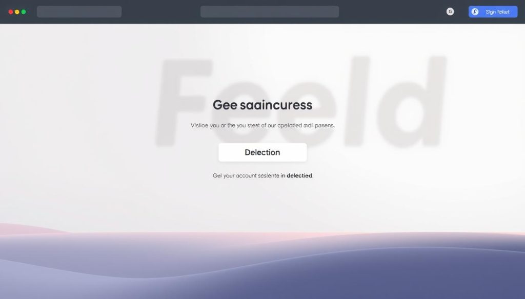 Feeld website account deletion