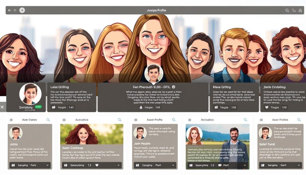 JSwipe profile examples