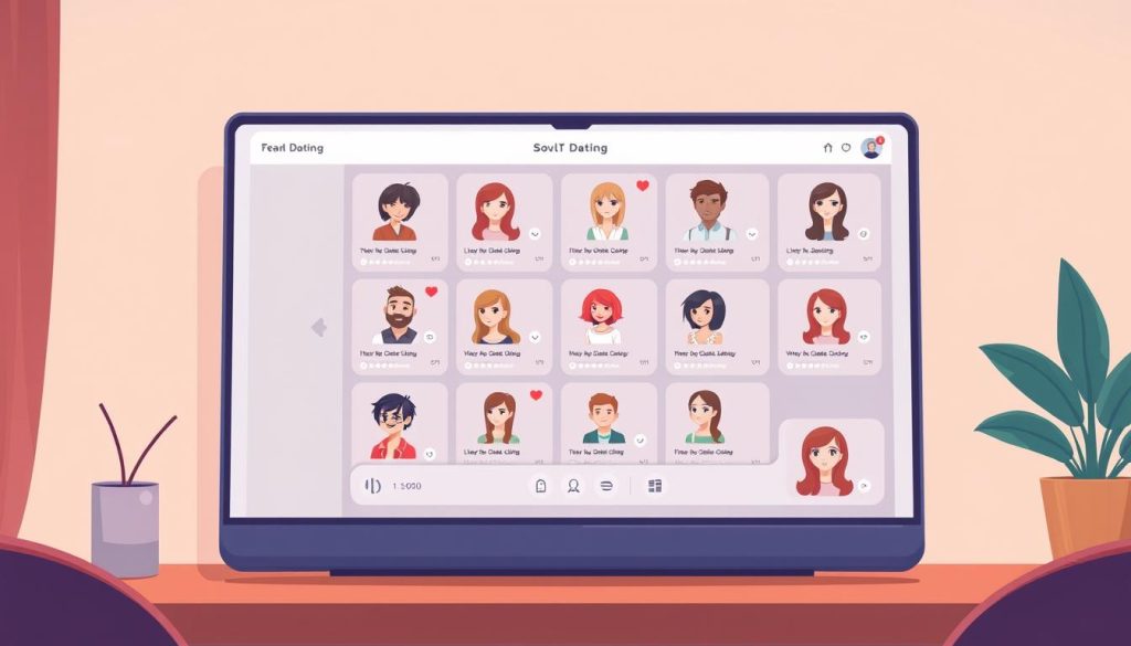 SALT Dating interface