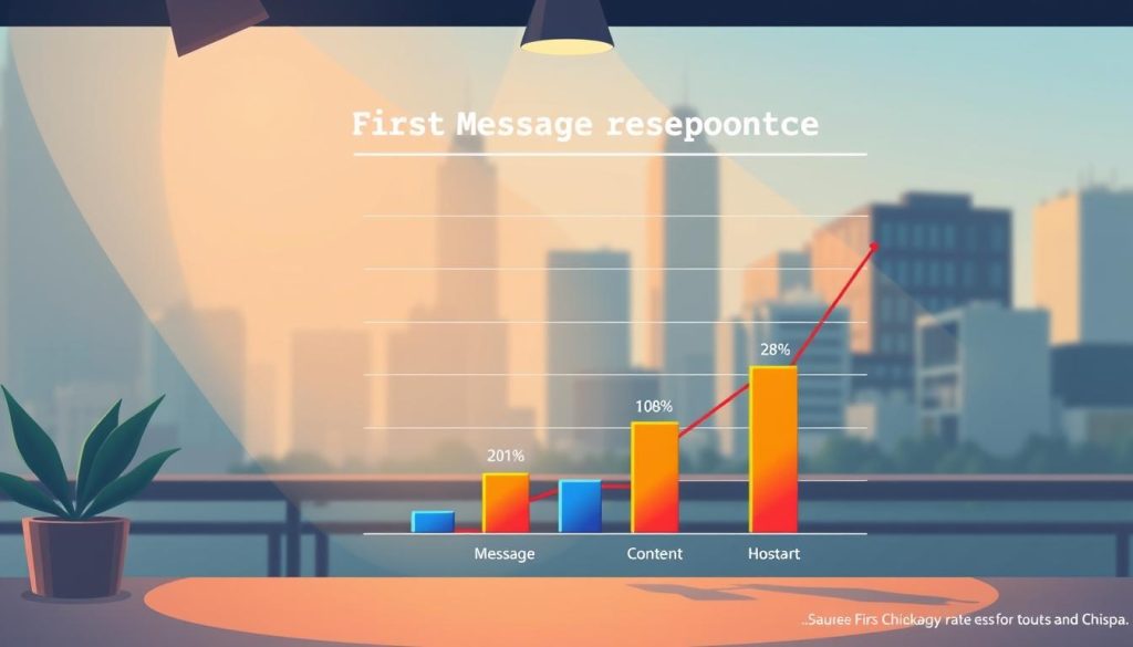 first message response rates first message response rates