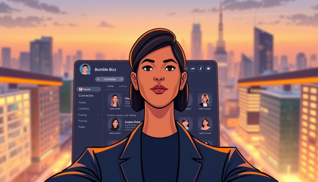 Bumble Bizz user experience and interface Bumble Bizz user experience and interface
