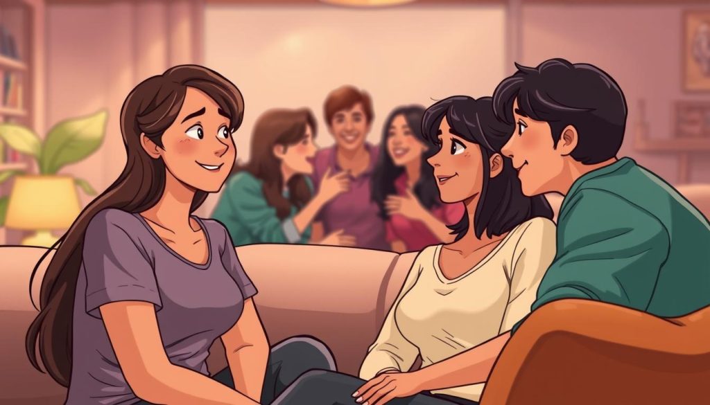 meaningful conversations and friendships