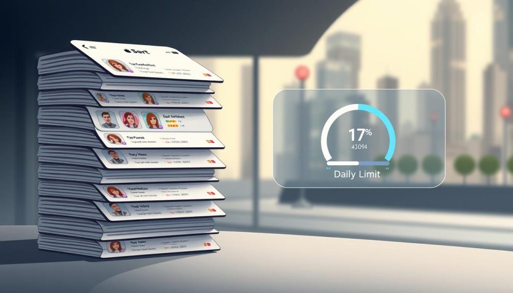 daily stack limits interface