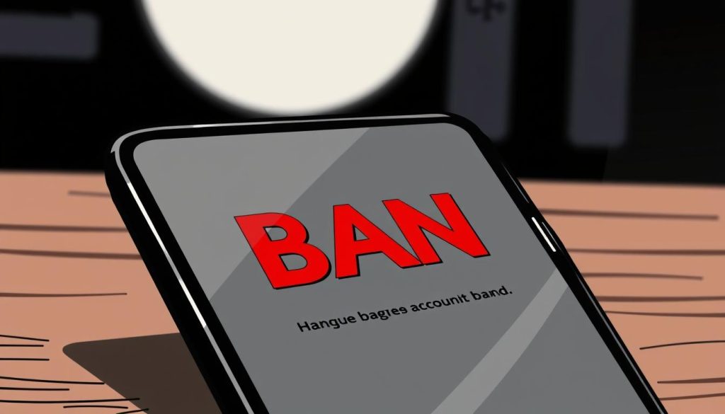 hinge account ban error message
