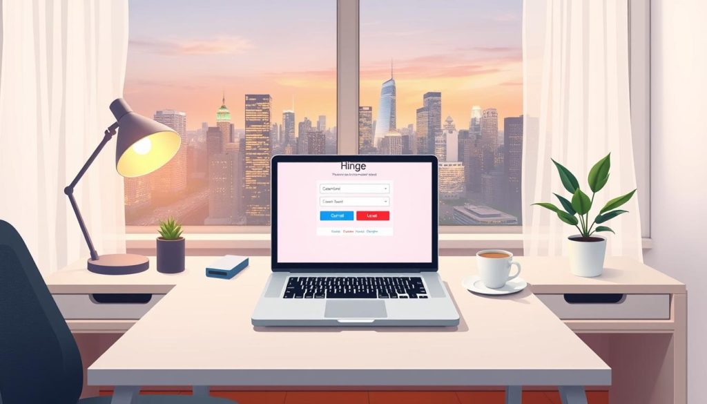 new hinge account setup