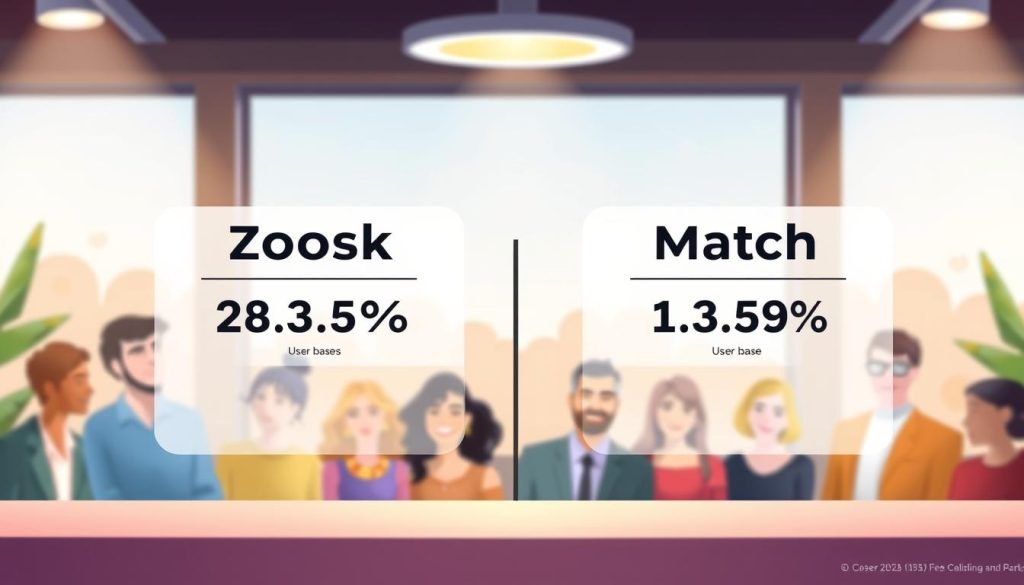 quality matches user base comparison quality matches user base comparison
