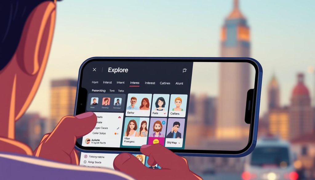 Tinder Explore filtering matches by interests and intent Tinder Explore filtering matches by interests and intent