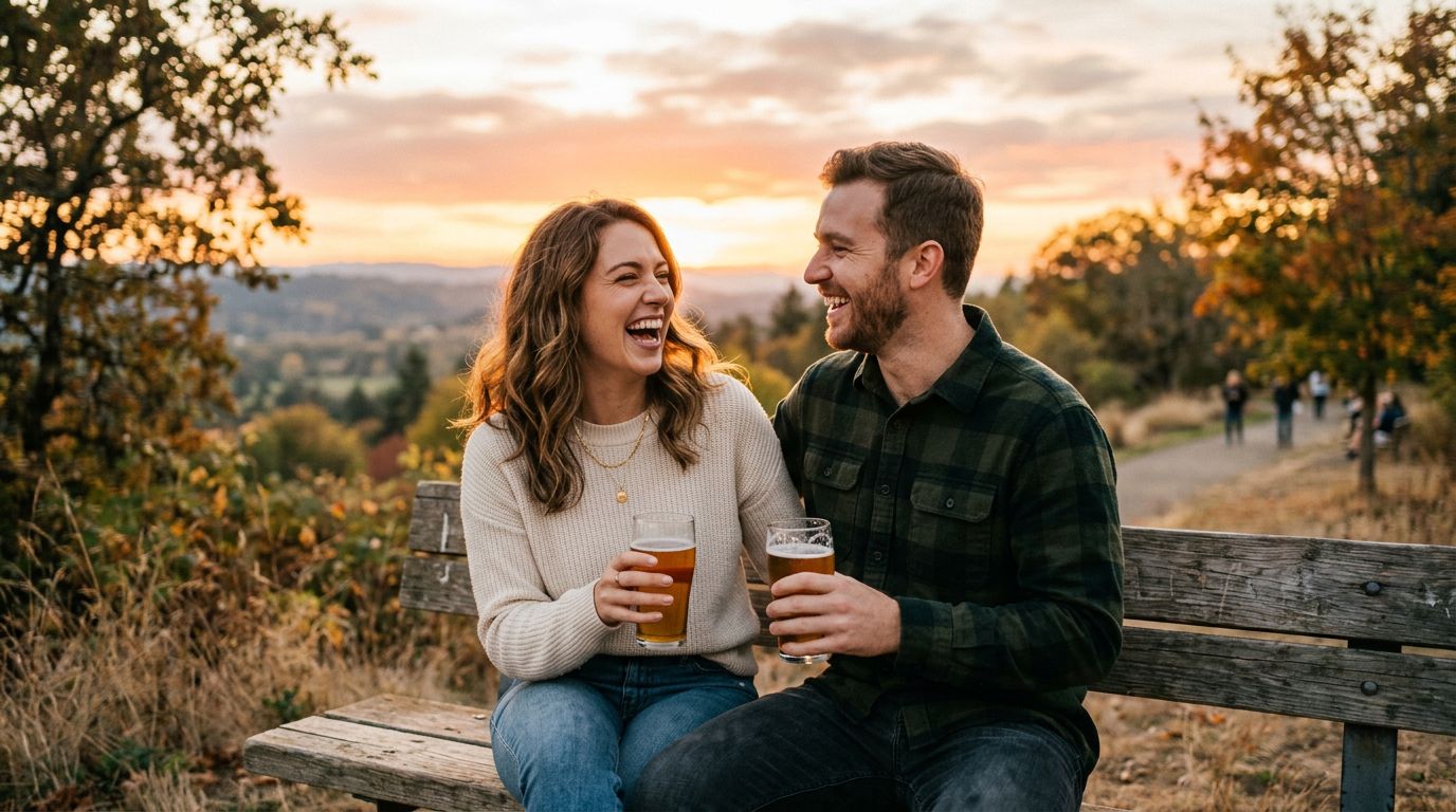 Hinge prompt example displaying witty conversation starter